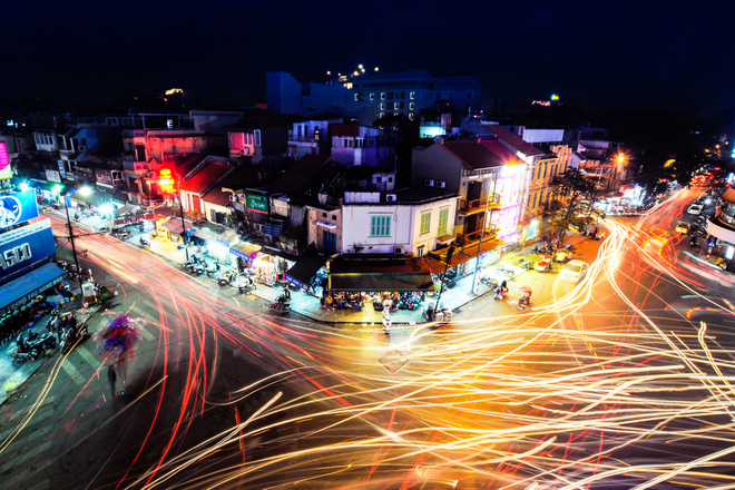 Peaceful And Quiet Hanoi At Night